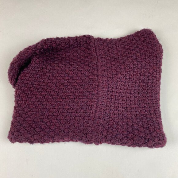 Tory Burch Wool Blend Chunky Knit Infinity Scarf - Picture 2 of 11